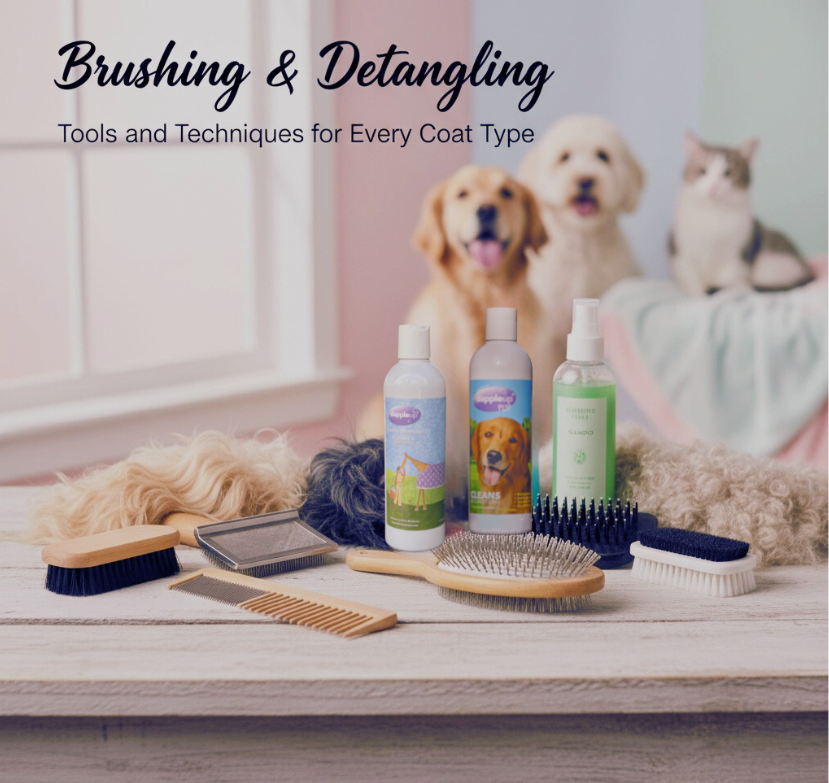 Brushing & Detangling: Tools and Techniques for Every Coat Type